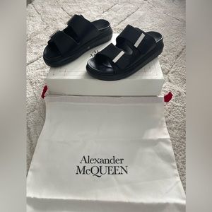 Alexander McQueen slip on sandals